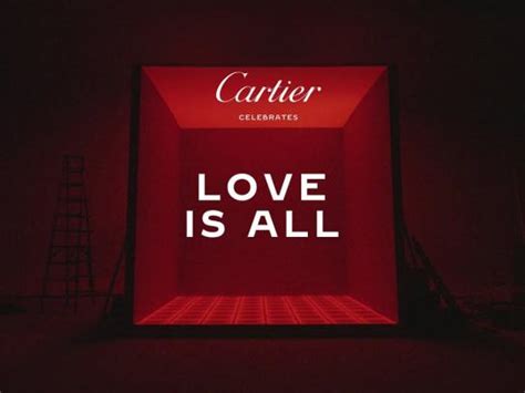 cartier campaign 2019|cartier love is all campaign.